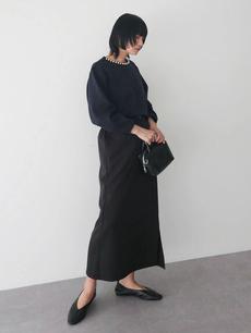 パール付ポンチカットプルオーバー パール付ポンチカットプルオーバー